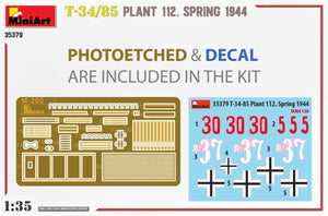 MiniArt 35379 T-34/85 PLANT 112. SPRING 1944 1/35 – image 11