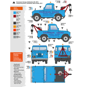 AK Interactive AK35014 LAND ROVER 88 SERIES IIA CRANE-TOW TRUCK 1/35 – Bild 12