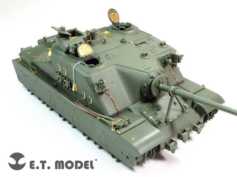 E.T. Model E35-156 WWII British Heavy Assault Tank A39 Tortoise (For Meng TS-002) 1/35 – immagine 2