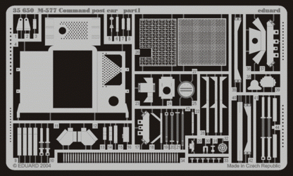 Eduard 35650 M-577 Command post car 1/35 Tamiya – imagen 2