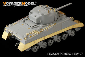 Voyager Model PE35307 WWII US army M4 Mid Tank Skirts For DRAGON 6511 and 6579 1/35 – immagine 3