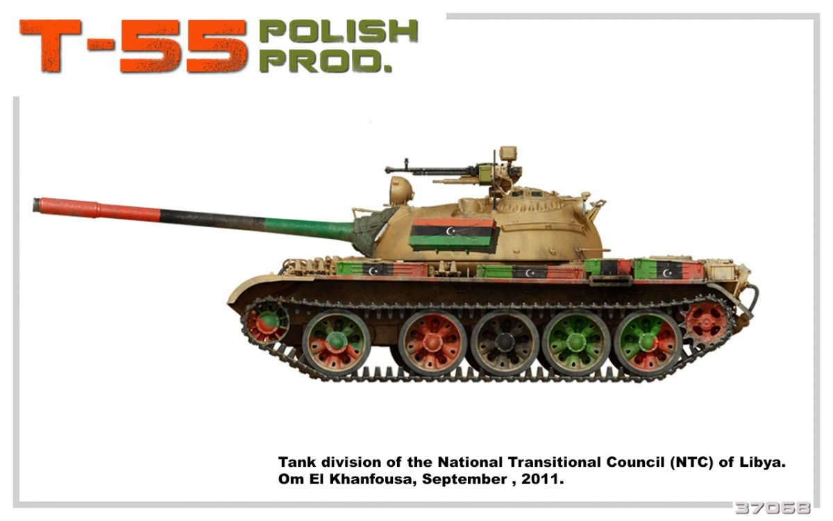 MiniArt 37068 T-55 POLISH PRODUCTION 1/35 – imagen 6