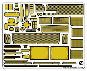 Modèle Rye Field 5004 Char de combat principal américain M1A2 SEP Abrams TUSK I / TUSK II / M1A1 TUSK – image 4