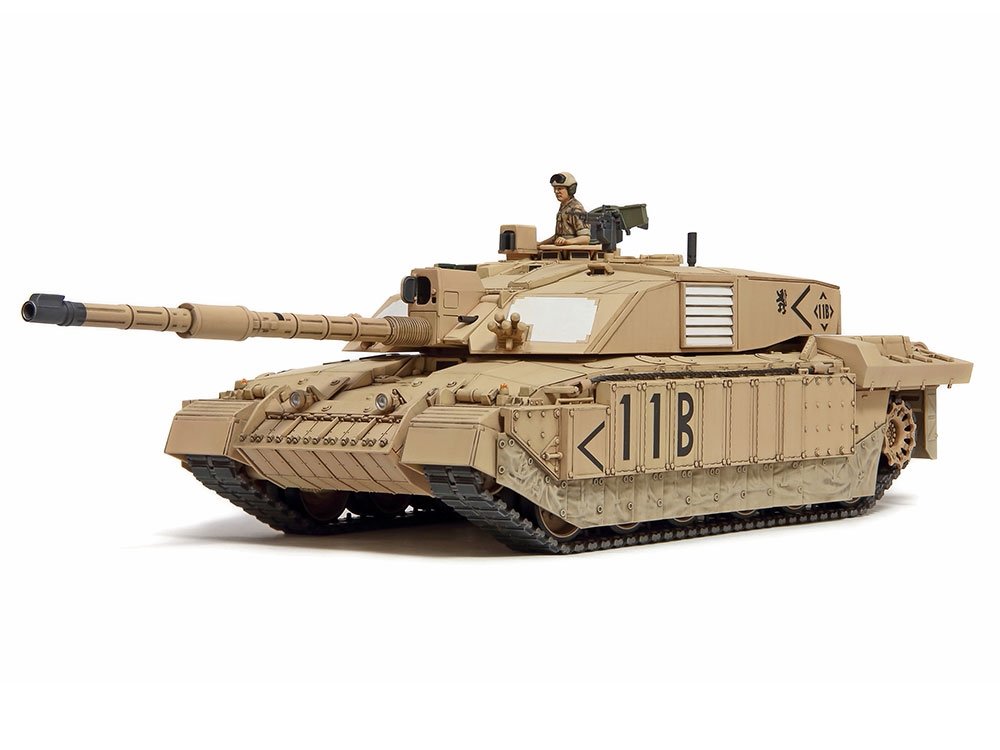 Tamiya 32601 British Main Battle Tank Challenger 2 (Desertised) 1/48 – immagine 4