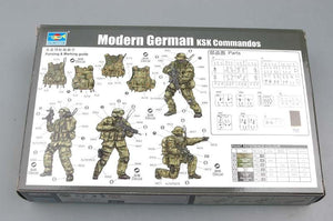 Trumpeter 00422 Modern German KSK Commandos 1/35 – imagen 2
