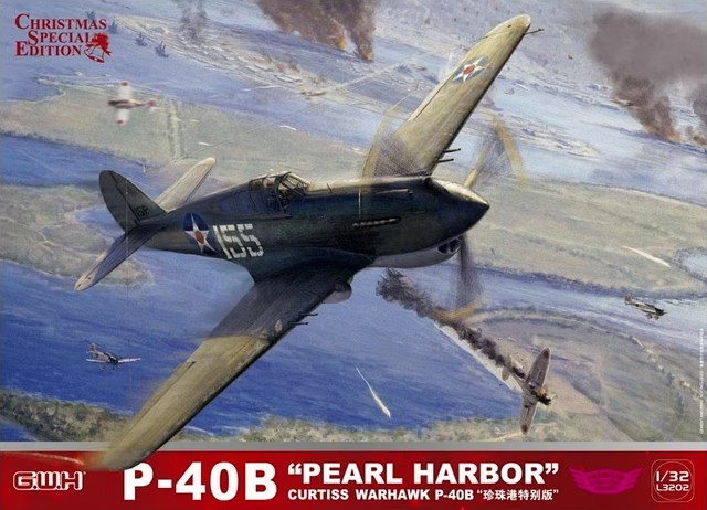 Great Wall Hobby L3202 P-40B &amp;quot;Pearl Harbor&amp;quot; 1941 Curtiss Warhawk P-40B 1/32