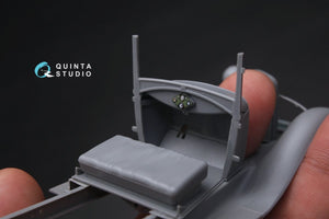 Intérieur imprimé en 3D et coloré sur papier décalcomanie pour la famille GAZ-AA/AAA de Quinta Studio QD35015 (pour tous les kits) à l&amp;#39;échelle 1/35 – image 5