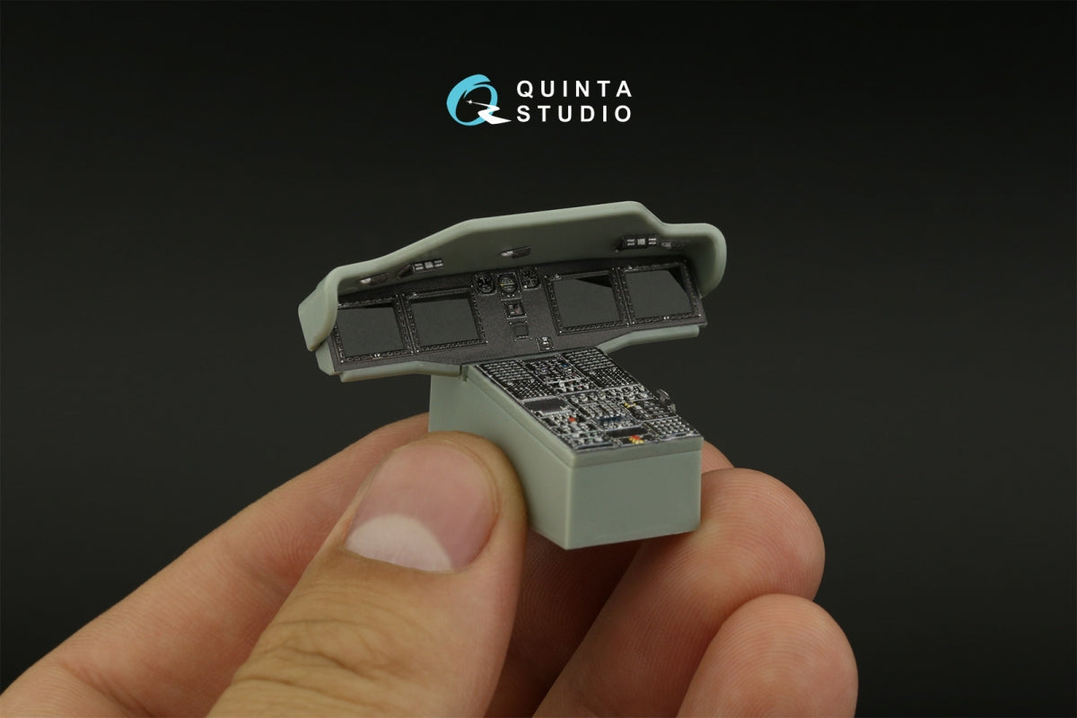 Quinta Studio QDS-35109 MH-60S 3D-Printed &amp;amp; coloured Interior on decal paper (Academy) (small version) 1/35 – zdjęcie 12