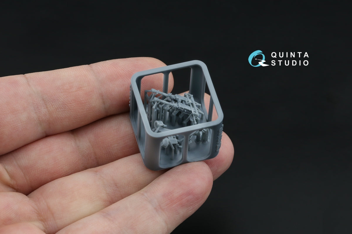 Quinta Studio QD+48583 Westland Lysander Mk.III 3D-Printed &amp;amp; coloured Interior on decal paper (Airfix) (with 3D-printed resin parts) 1/48 – immagine 7