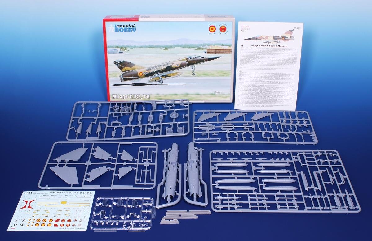 Special Hobby 72289 Mirage F.1 CE/CH 1/72 – imagen 2