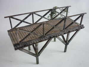 RT-Diorama 35518 Wooden bridge (small) 1/35 – immagine 4
