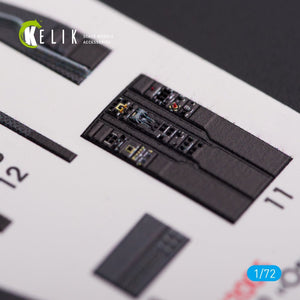 KELIK K72005 V-22 &amp;quot;OSPREY&amp;quot; INTERIOR 3D DECALS FOR HASEGAWA KIT 1/72 – immagine 3