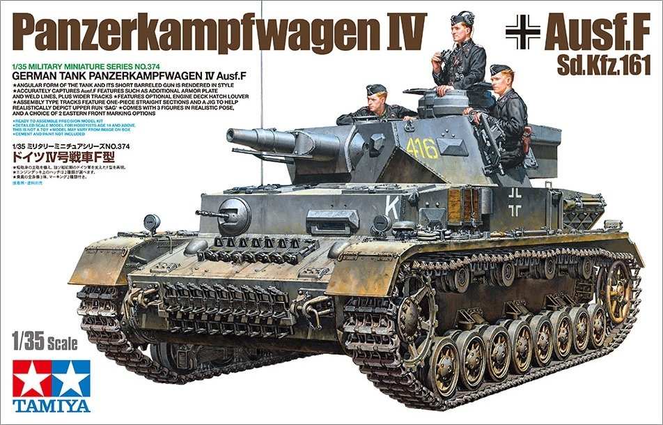 Tamiya 35374 Panzerkampfwagen IV Ausf. F1/35 – image 2