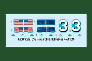 Hobby Boss 86515 USS Hawaii CB-3 1/350 – immagine 4