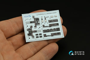 Quinta Studio QD48014 Mitsubishi T-2 3D-Printed coloured Interior on decal paper (Hasegawa) 1/48 – immagine 4