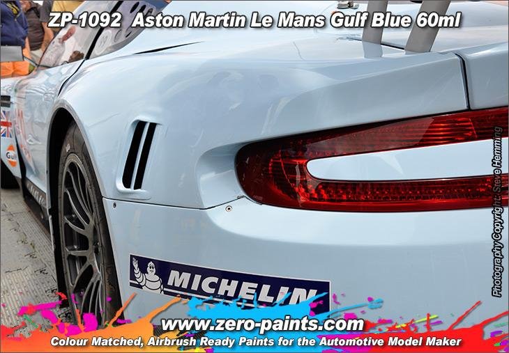 Zero Paints ZP-1092 Aston Martin Le Mans Gulf Blue Paint 60ml – immagine 5