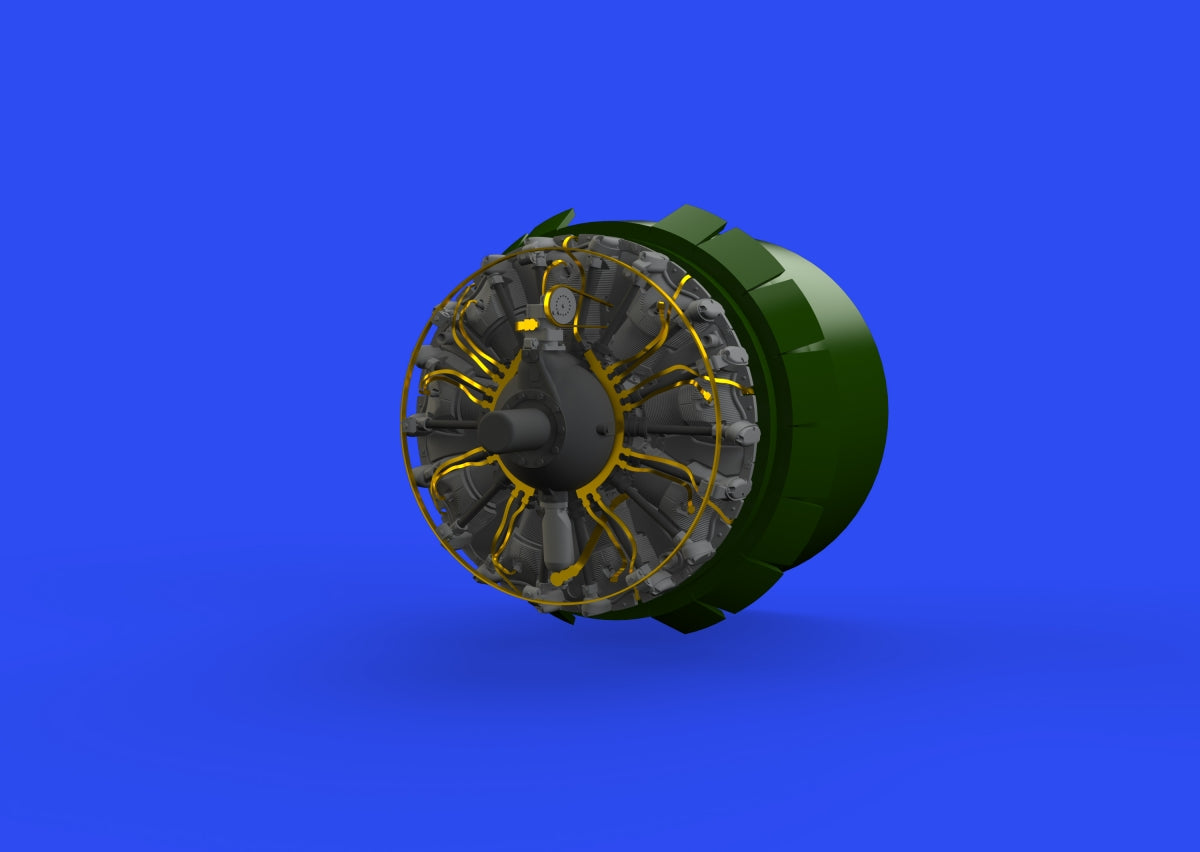 Eduard 6481021 B-17F engines EDUARD 1/48 – zdjęcie 7