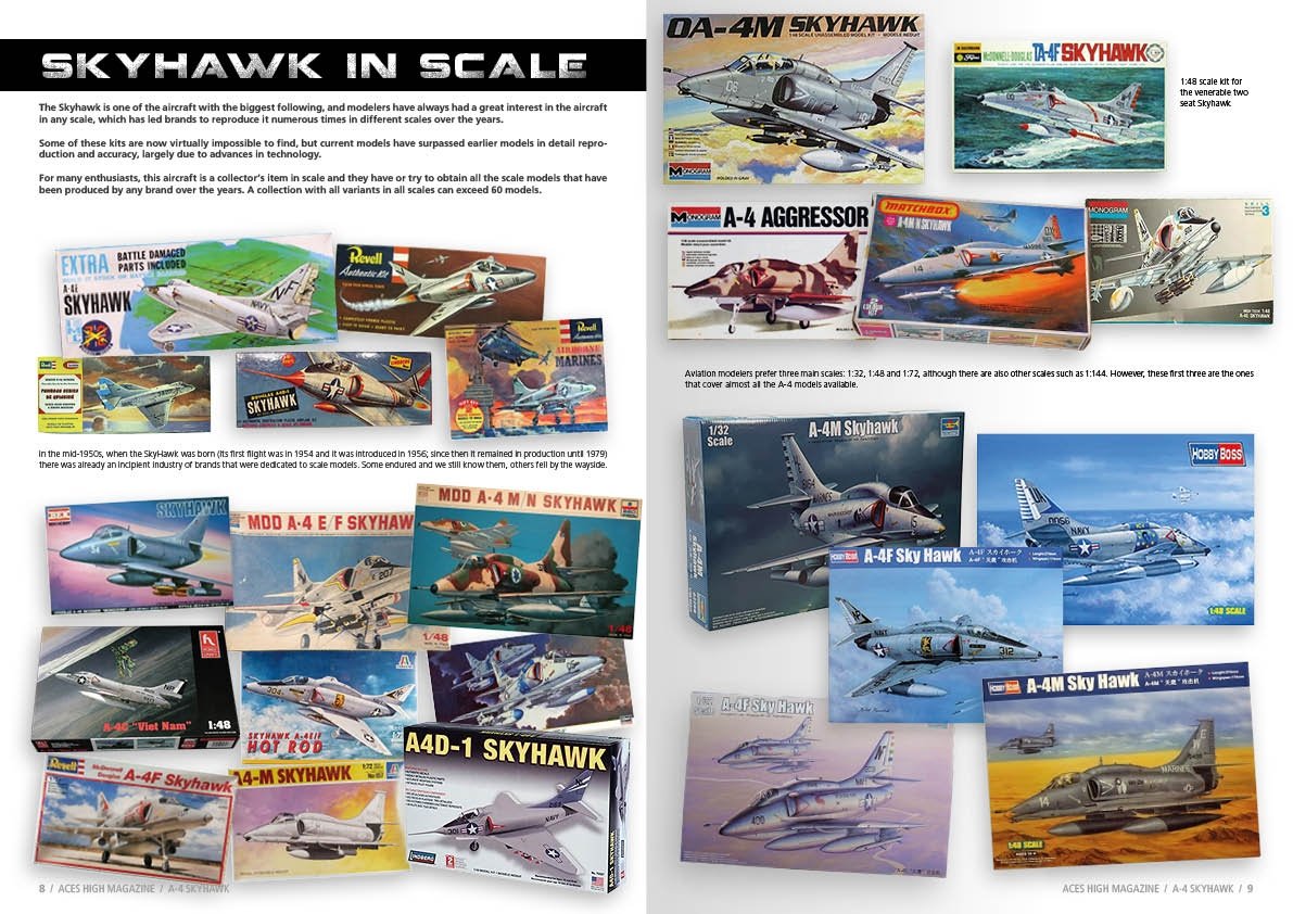 AK-Interactive AK2939 ACES HIGH MONOGRAPHIC SERIES: SKYHAWK (English / Spanish) – Bild 2