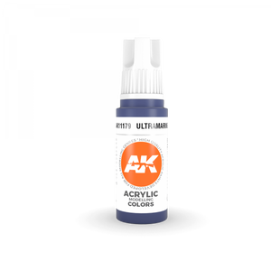 AK Interactive AK11179 ULTRAMARINE – STANDARD 17ml – imagen 2