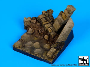 Black Dog D35055 Ruined wall N°2 base 1/35 – immagine 2