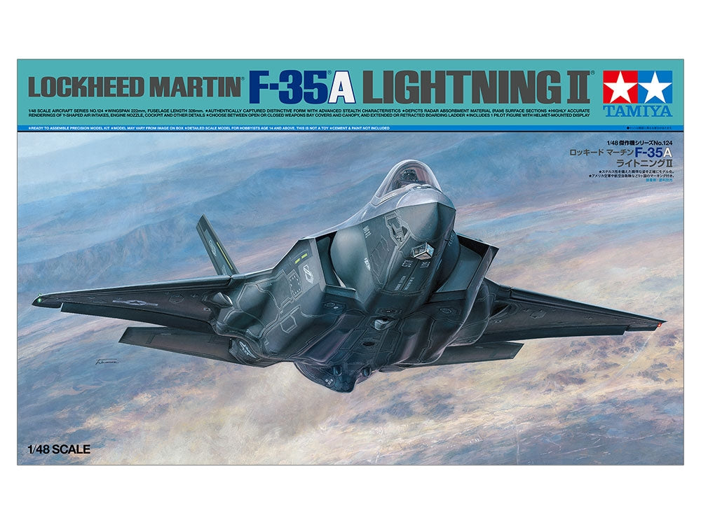 Tamiya 61124 Lockheed Martin F-35A Lightning II 1/48 – zdjęcie 2