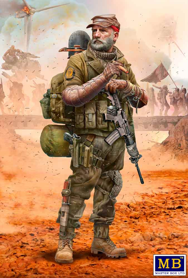 Master Box 24074 Raider Reaper The Last Bridge 1/24