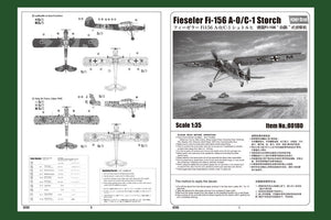 Hobby Boss 80180 Fieseler Fi-156 A-0/C-1 Storch 1/35 – immagine 2