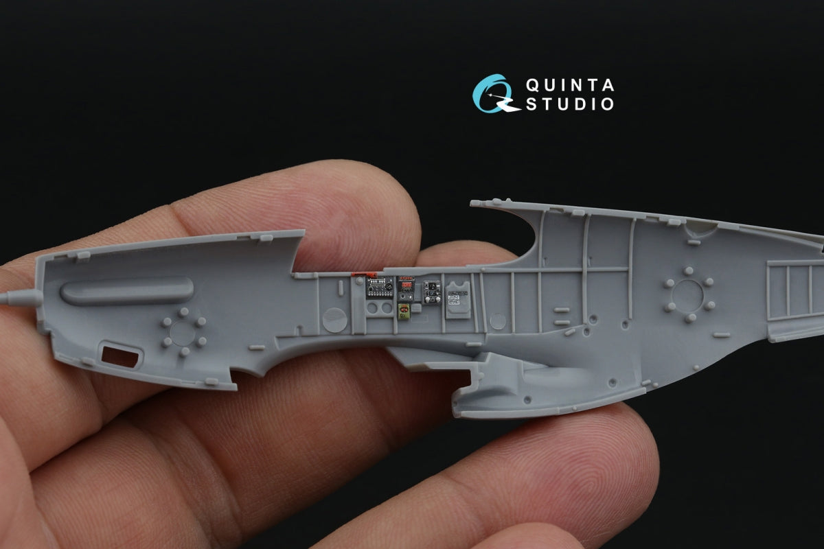 Quinta Studio QD72219 P-51B/P-51C Mustang 3D-Printed &amp;amp; coloured Interior on decal paper (Arma Hobby) 1/72 – zdjęcie 5