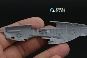 Quinta Studio QD72219 P-51B/P-51C Mustang 3D-Printed &amp;amp; coloured Interior on decal paper (Arma Hobby) 1/72 – zdjęcie 5