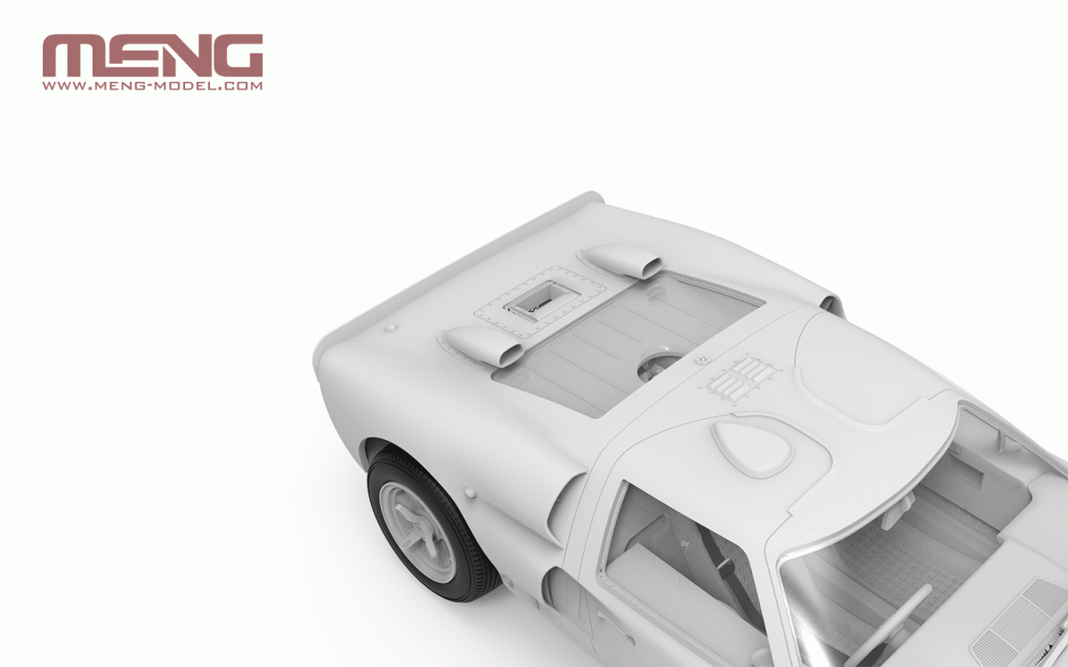 Meng Model CS-004 Ford GT40 Mk.II 1/24 – imagen 7