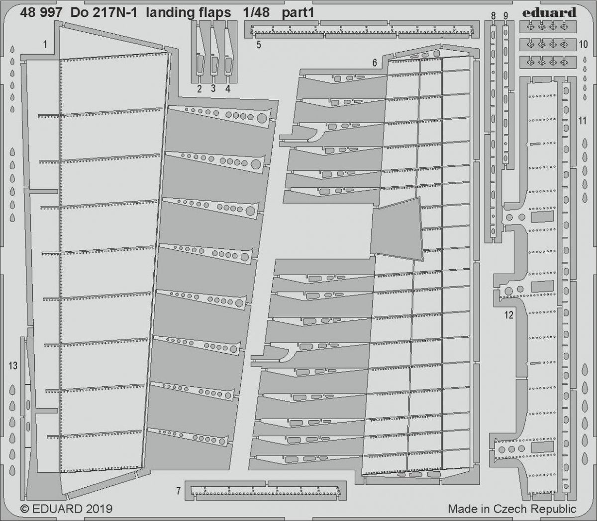 Eduard BIG49234 Do 217N-1 1/48 ICM – immagine 7