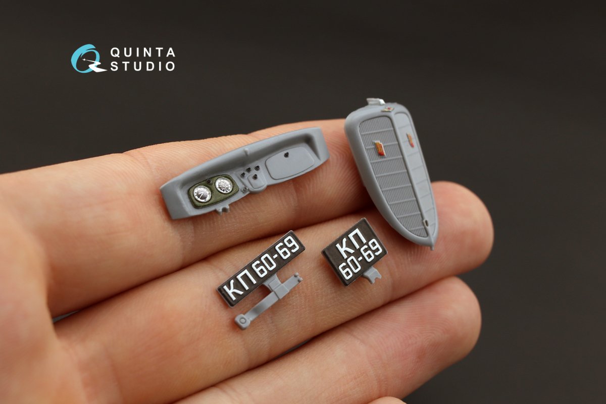 Quinta Studio QD35006 GAZ-M1 3D-Printed &amp;amp; coloured Interior on decal paper (for Zvezda kits) 1/35 – Bild 4