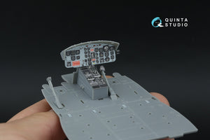 Quinta Studio QDS-35158 UH-1B 3D-Printed &amp;amp; coloured Interior on decal paper (Trumpeter) (Small version) 1/35 – immagine 11