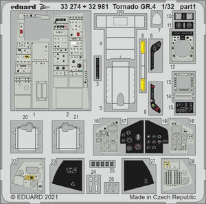 Eduard 33274 Tornado GR.4 for ITALERI 1/32 – zdjęcie 2