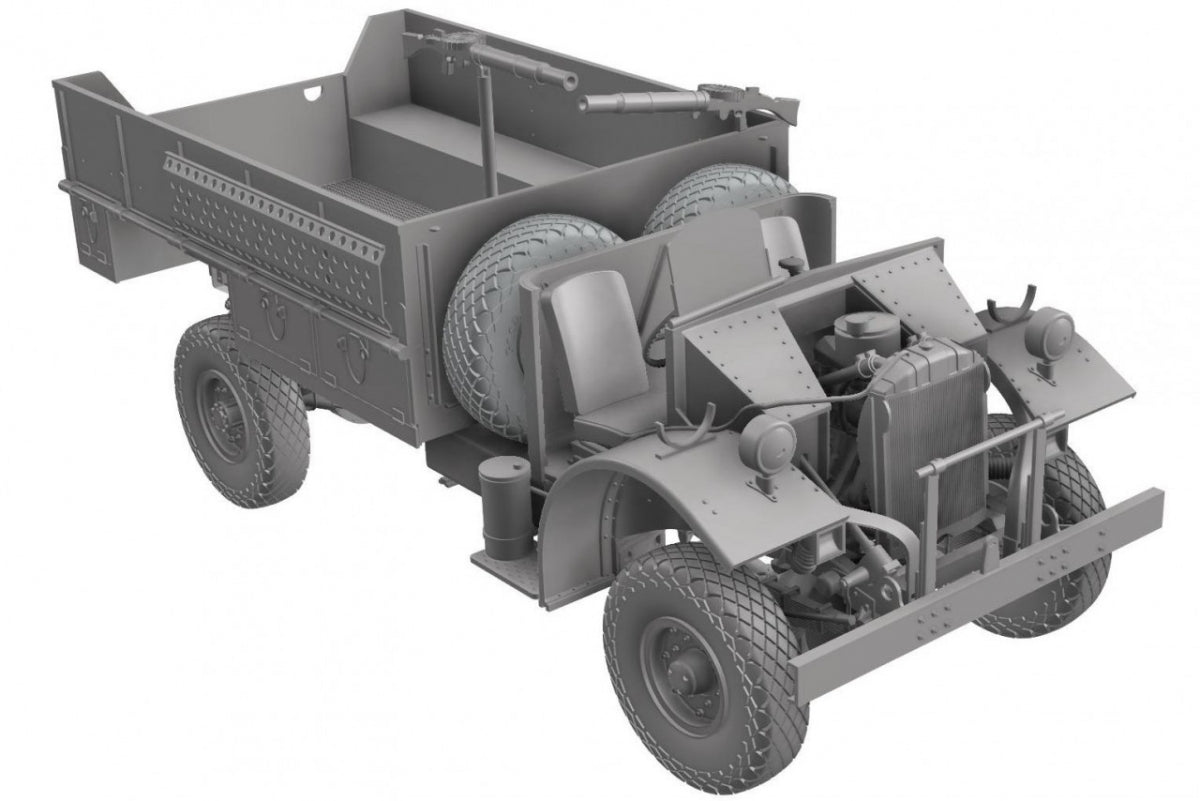 Thunder Model 35311 LRDG F30 Patrol Truck With Offset Rear Bed, Limited Bonus Edition 1/35 – immagine 5