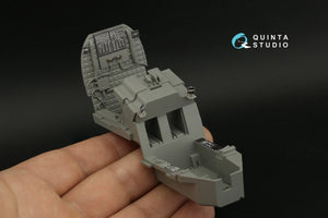 Quinta Studio QDS-35099 AH-64E 3D-Printed &amp;amp; coloured Interior on decal paper (Takom) (Small version) 1/35 – immagine 5