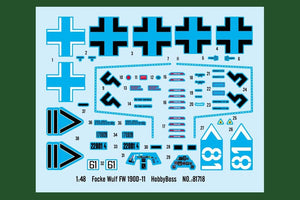 Hobby Boss 81718 Focke Wulf FW 190D-11 1/48 – immagine 4