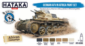 Hataka HTK-BS90 BLUE LINE – German AFV in Africa paint set (6x17ml) – immagine 2