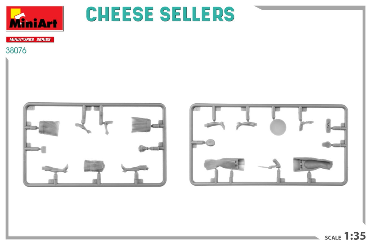 MiniArt 38076 CHEESE SELLERS 1/35 – immagine 4