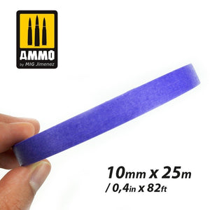 AMMO of Mig Jimenez 8242 SOFTOUCH VELVET MASKING TAPE 3 (10mm X 25M) – immagine 2
