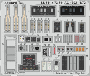Eduard BIG72178 AC-130J PART I ZVEZDA 1/72 – Bild 5