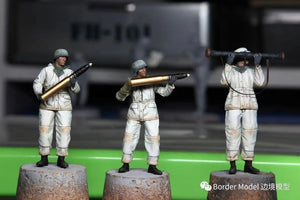 Border Model BT-013 German 88mm Gun Flak36 w/6 anti-aircraft artillery crew members 1/35 – image 7
