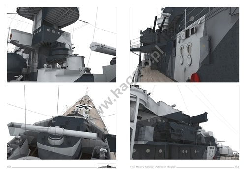Kagero 16032 The German Cruiser Admiral Hipper EN – immagine 5