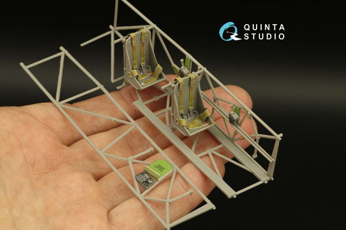 Quinta Studio QD32161 PT-13 Kaydet 3D-Printed &amp;amp; coloured Interior on decal paper (Roden) 1/32 – zdjęcie 6