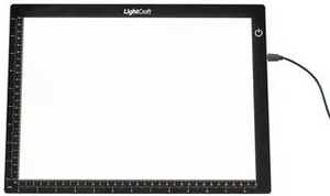 Lightcraft LC2004LED Ultraslim A4 Lightbox / Ultra Slim A4 Lightbox, working area 320mm x 230mm, external 360mm x 270mm – image 2