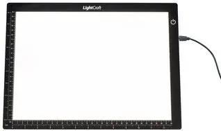 Lightcraft LC2004LED Ultraslim A4 Lightbox / Ultra Slim A4 Lightbox, working area 320mm x 230mm, external 360mm x 270mm – image 2