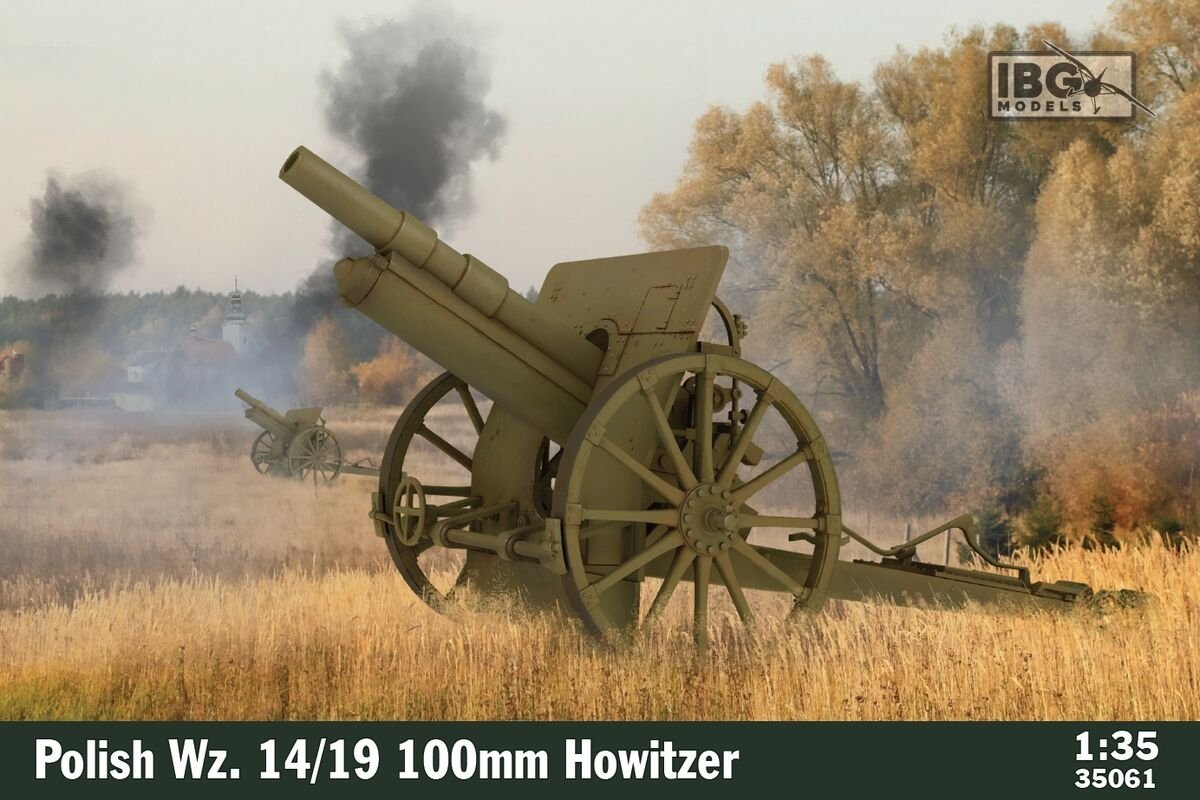 IBG 35061 Polish Wz. 14/19 100mm Howitzer 1/35