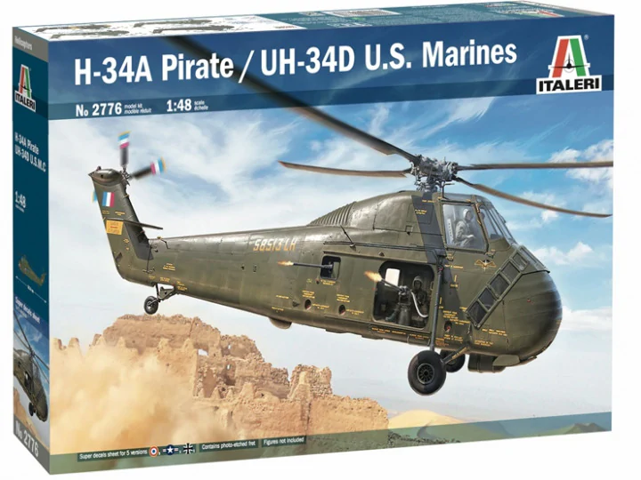 Italeri 2776 H-34 A « Pirate » / UH-34D US Marines 1/48