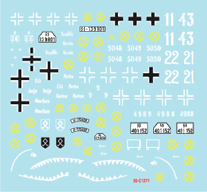 Star Decals 35-C1271 Balkans Seconde Guerre mondiale n° 2 1/35  – image 3