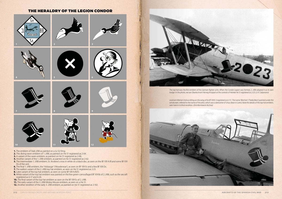 502 Abteilung ABT713 AIRCRAFT OF THE SPANISH CIVIL WAR 1936-1939 – immagine 14